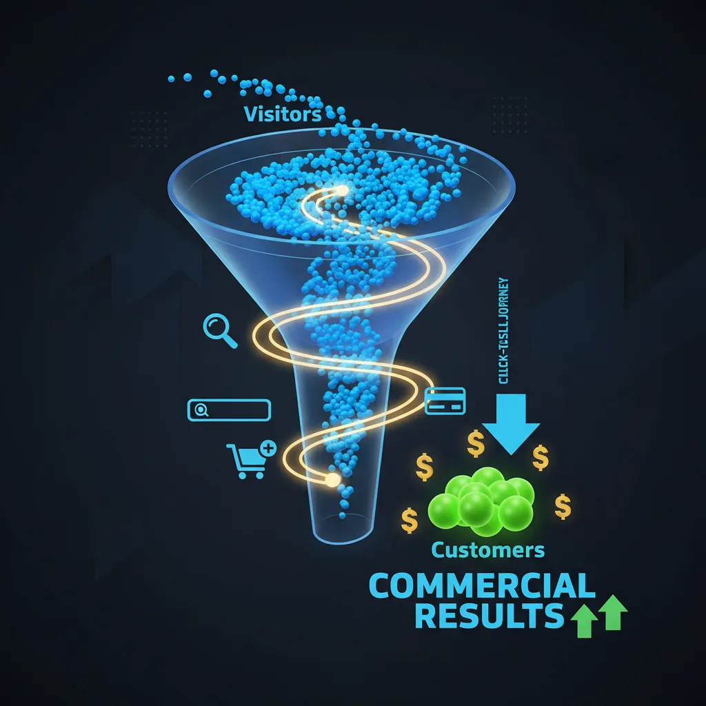 Visitantes a compradores